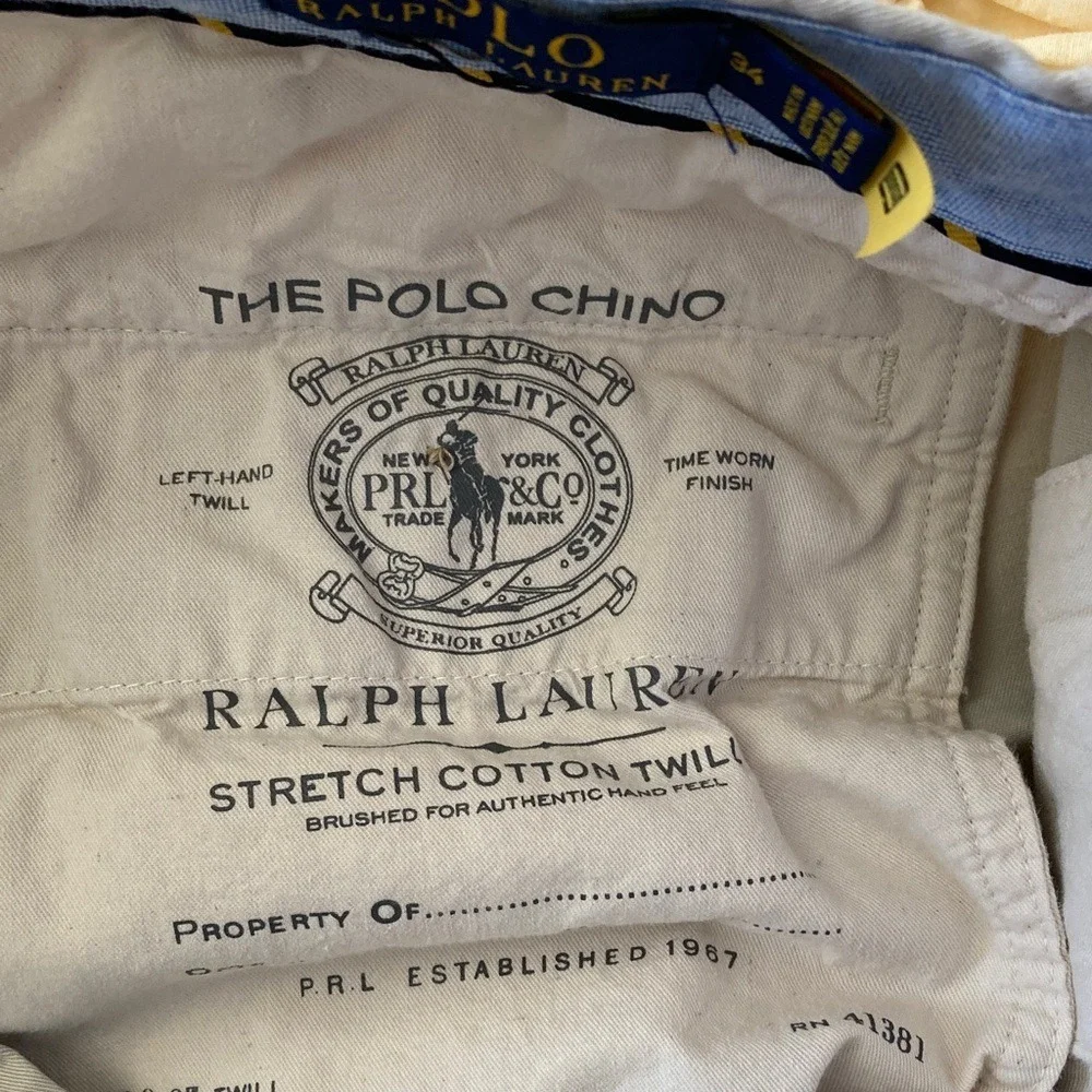 Polo Ralph Lauren Men's Khaki Classic Shorts Size 34 9